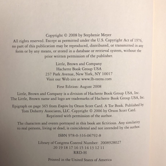 🛍️ Breaking Dawn from Twilight Saga nwt - Picture 4 of 5